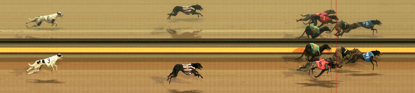 Photo finish for Ballarat Race 9