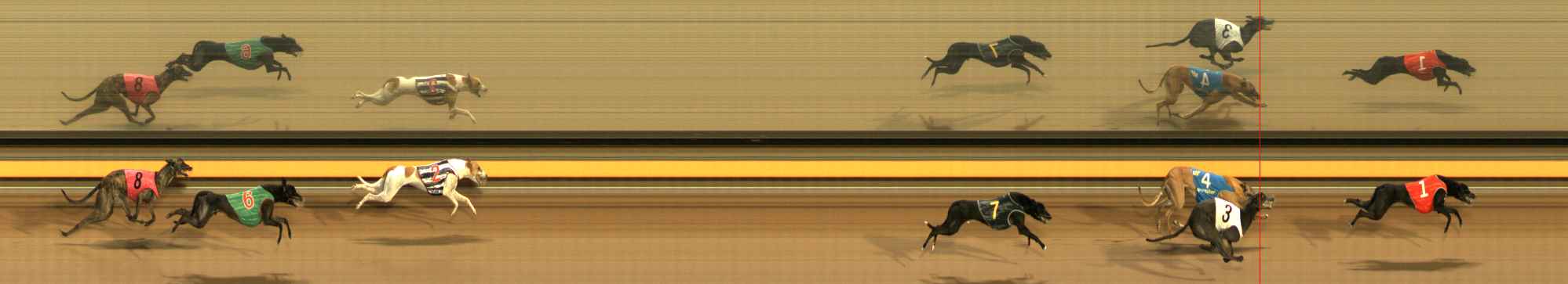 Photo finish for Ballarat Race 7