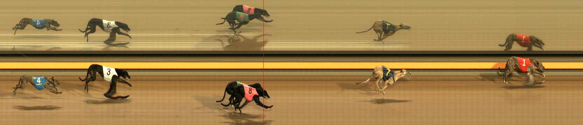 Photo finish for Ballarat Race 8