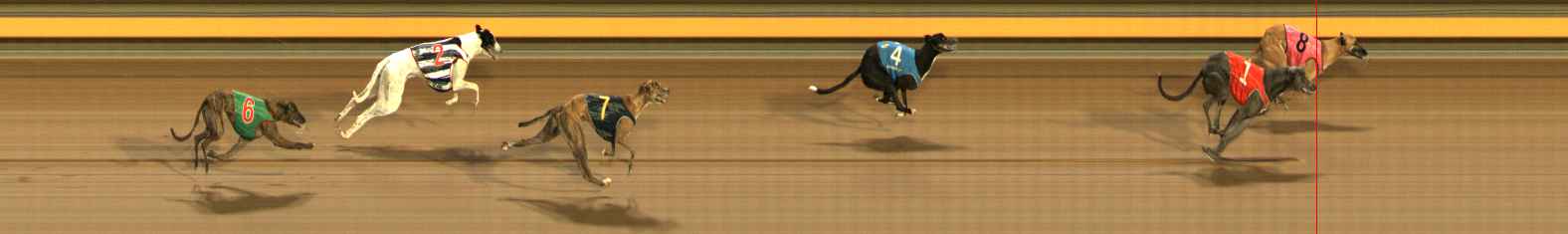 Photo finish for Ballarat Race 6