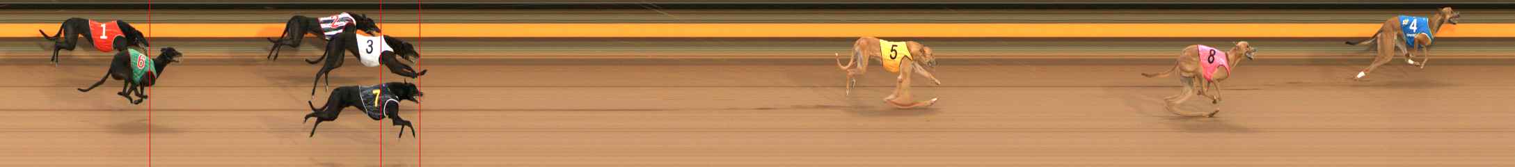 Photo finish for Ballarat Race 3