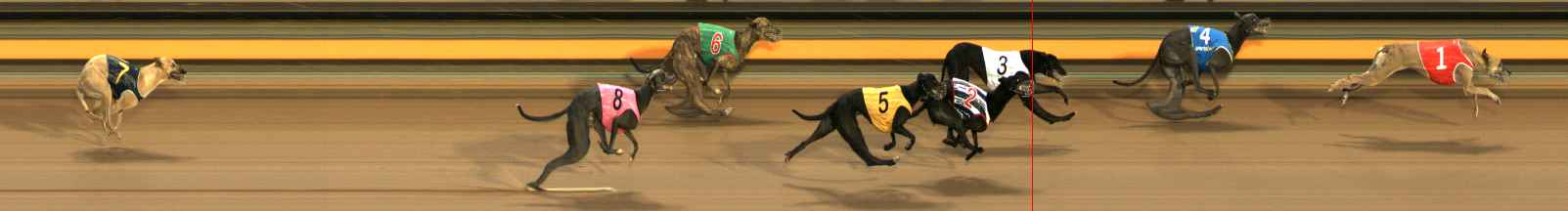 Photo finish for Ballarat Race 5