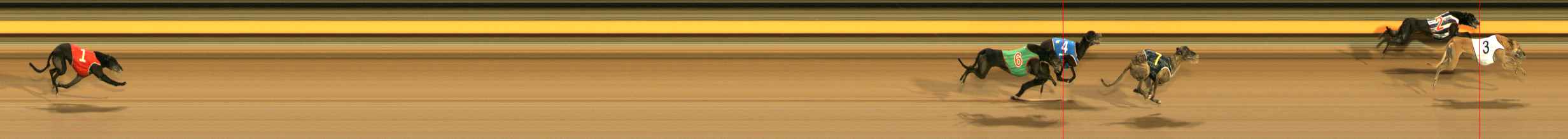 Photo finish for Ballarat Race 6