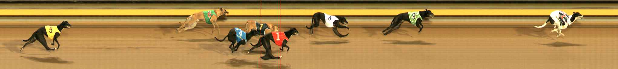 Photo finish for Ballarat Race 8