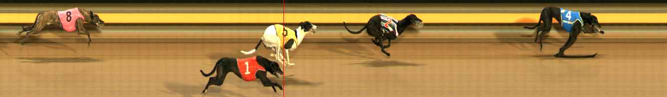 Photo finish for Ballarat Race 9