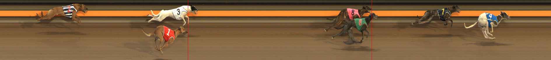 Photo finish for Ballarat Race 5