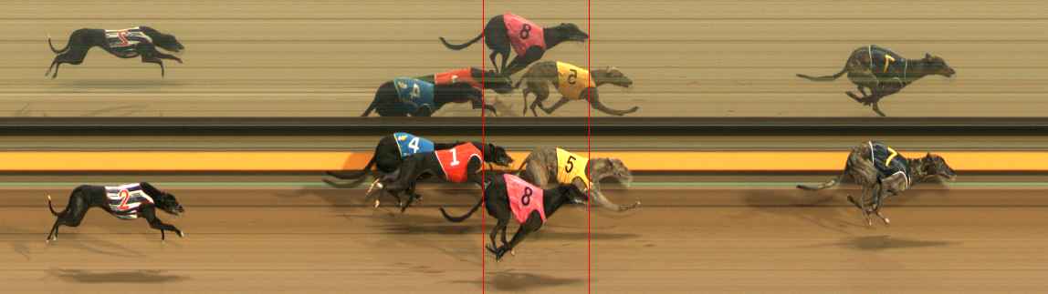 Photo finish for Ballarat Race 5