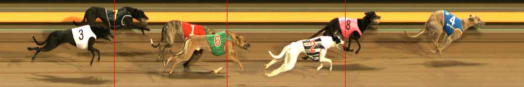 Photo finish for Ballarat Race 6