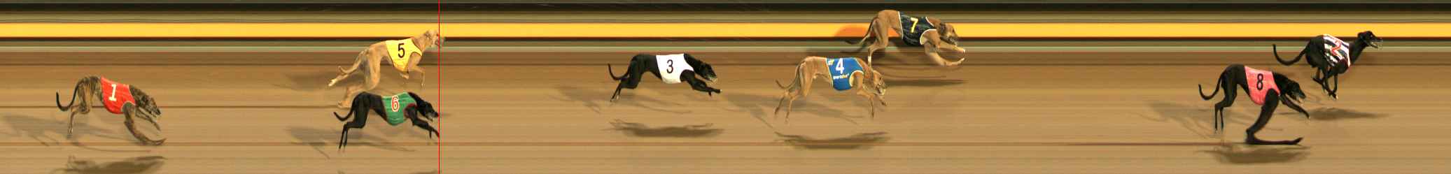 Photo finish for Ballarat Race 8