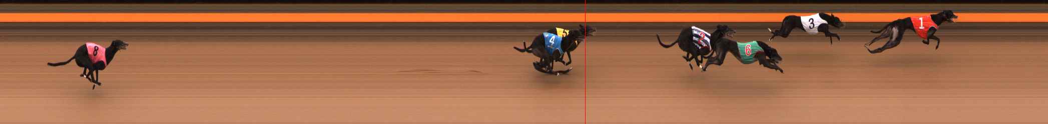 Photo finish for Ballarat Race 8