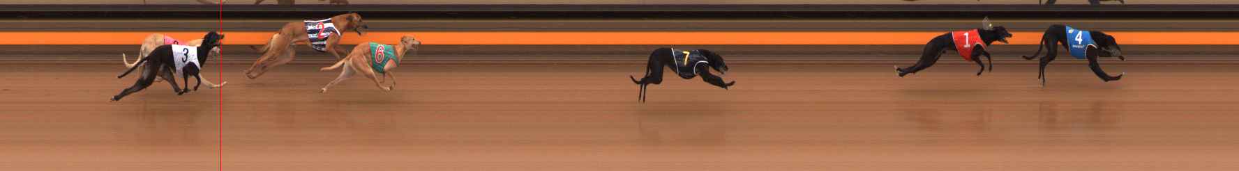 Photo finish for Ballarat Race 14