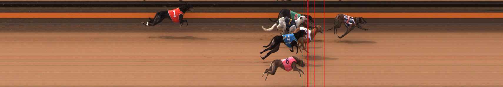 Photo finish for Ballarat Race 5