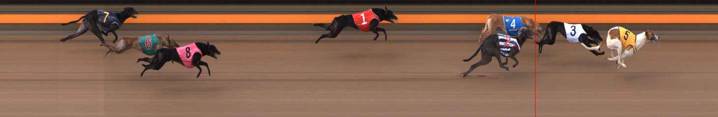 Photo finish for Ballarat Race 13