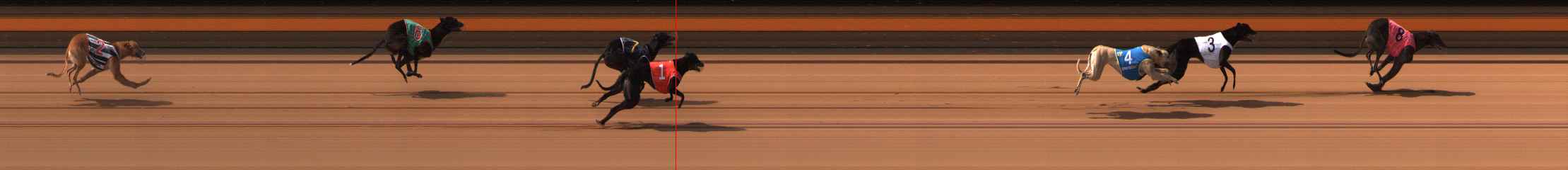 Photo finish for Ballarat Race 5