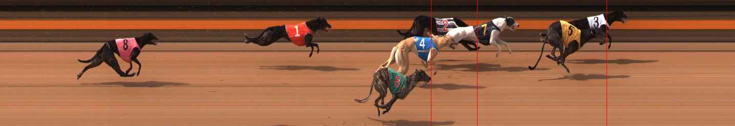Photo finish for Ballarat Race 6