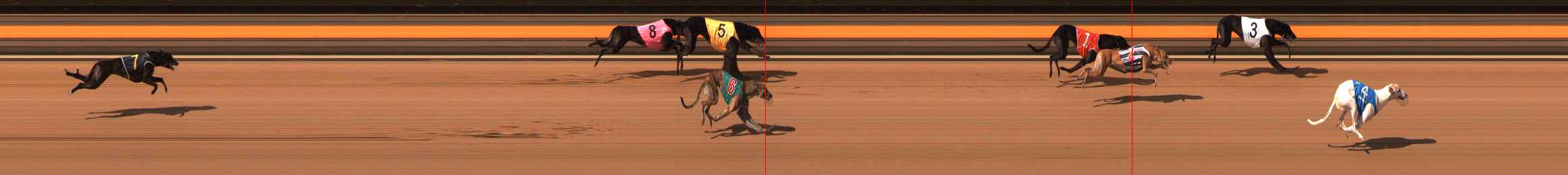 Photo finish for Ballarat Race 12