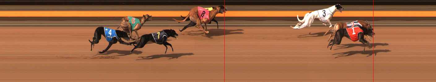 Photo finish for Ballarat Race 13