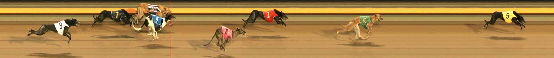 Photo finish for Ballarat Race 5