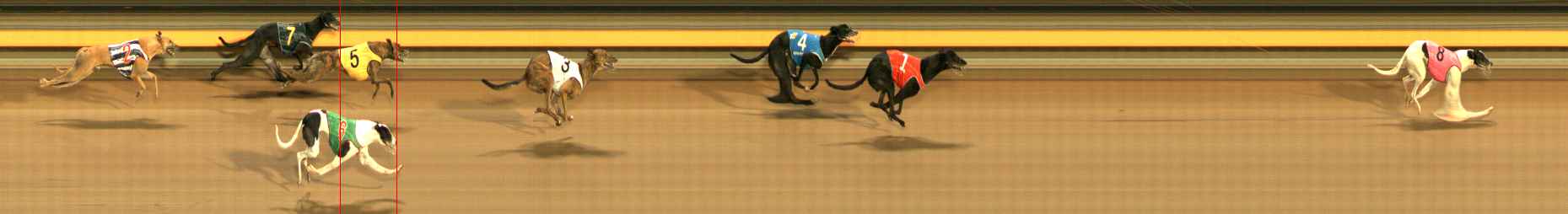 Photo finish for Ballarat Race 6