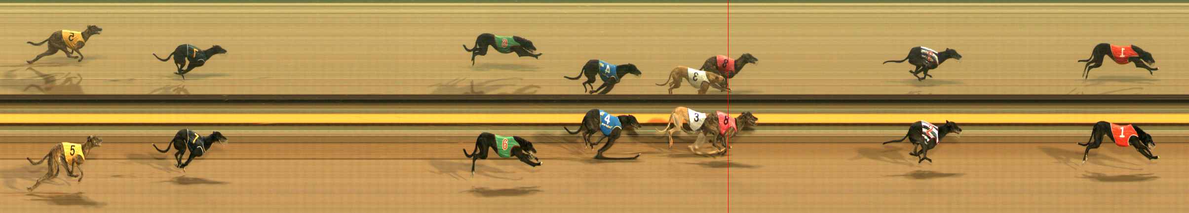 Photo finish for Ballarat Race 7