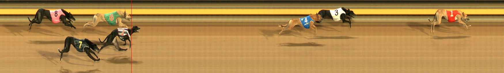Photo finish for Ballarat Race 8