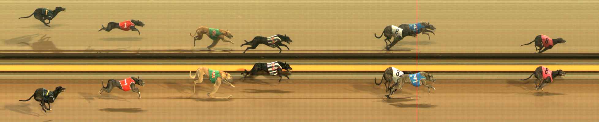 Photo finish for Ballarat Race 9