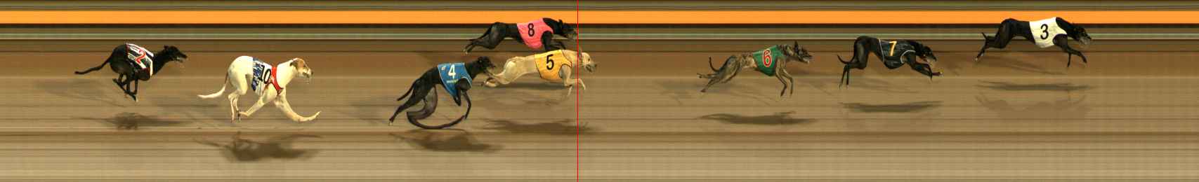 Photo finish for Ballarat Race 8