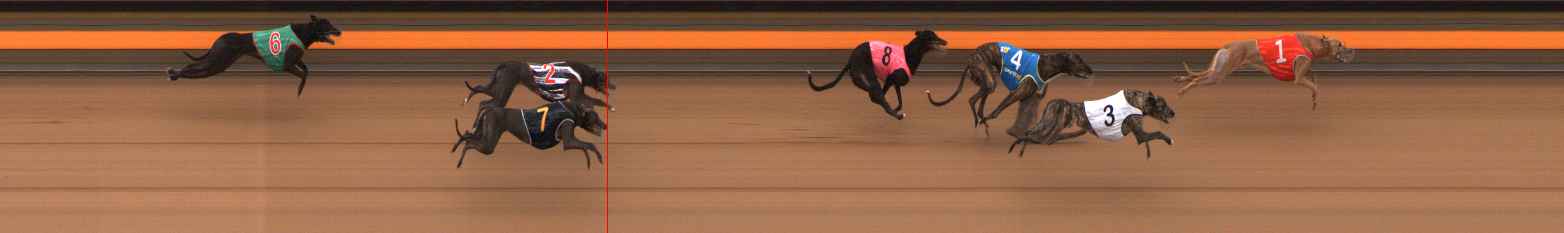Photo finish for Ballarat Race 7