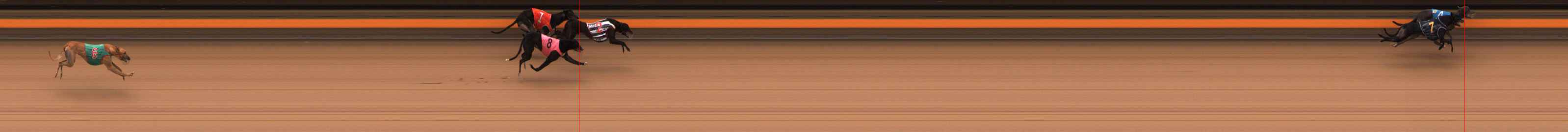 Photo finish for Ballarat Race 8