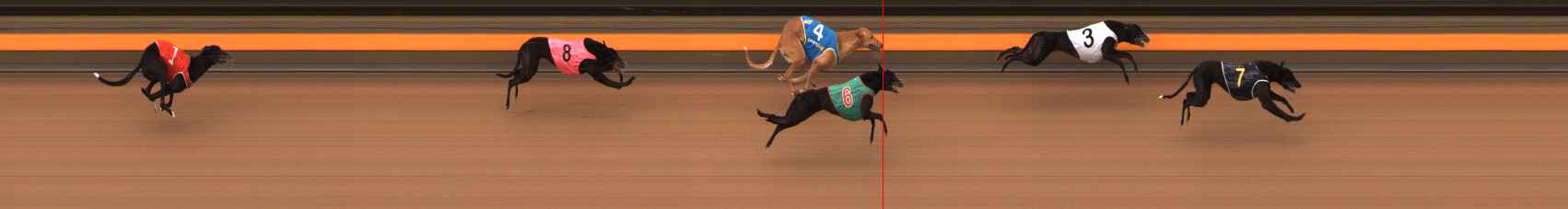 Photo finish for Ballarat Race 11