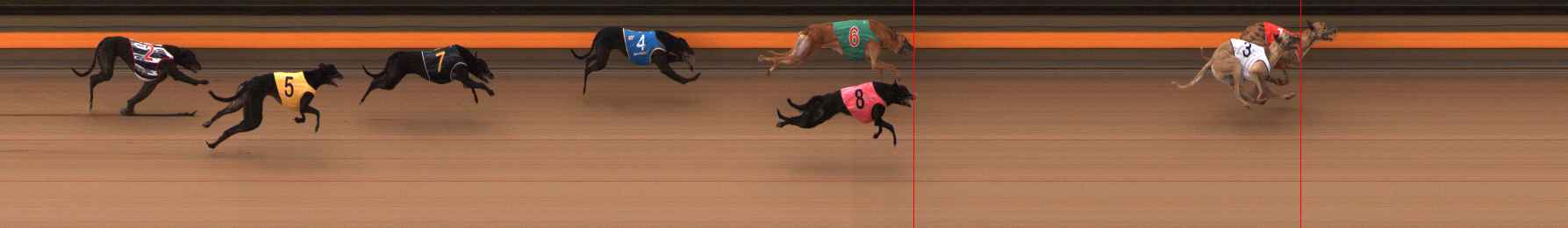 Photo finish for Ballarat Race 12