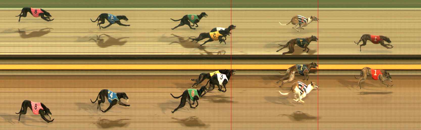 Photo finish for Ballarat Race 3