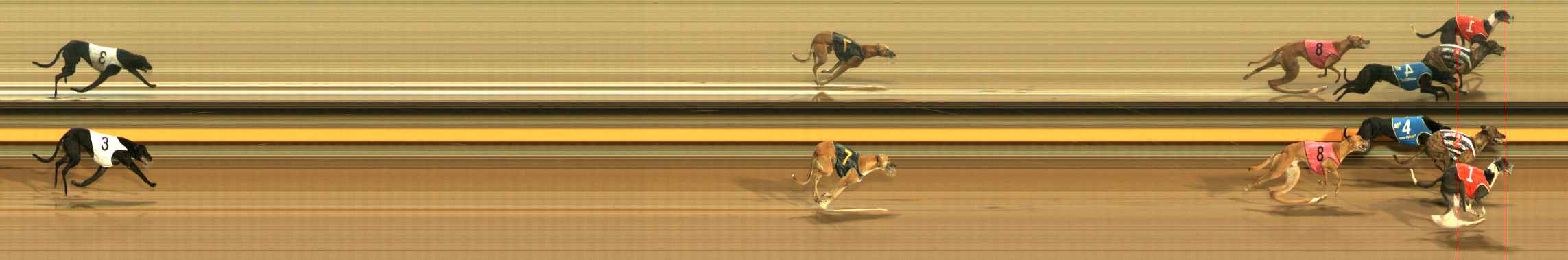Photo finish for Ballarat Race 4