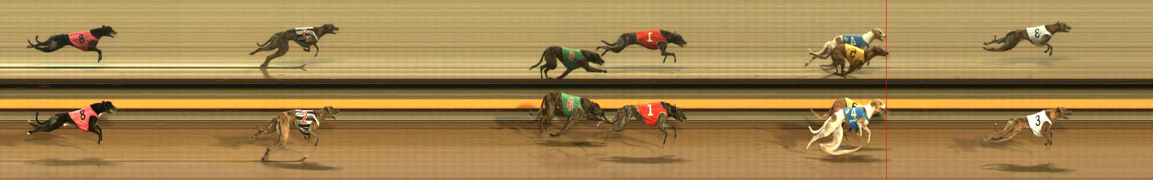Photo finish for Ballarat Race 9