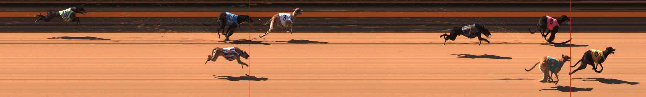 Photo finish for Ballarat Race 3