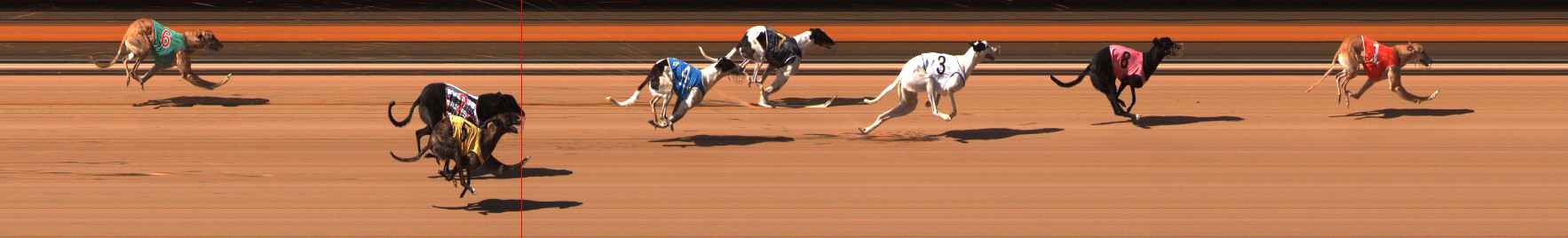 Photo finish for Ballarat Race 9