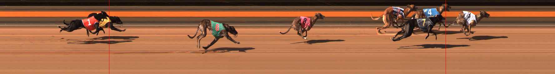 Photo finish for Ballarat Race 10