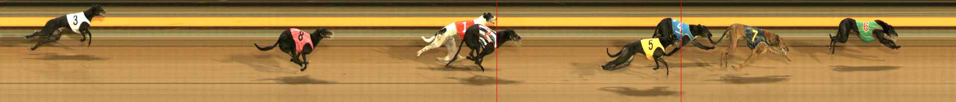 Photo finish for Ballarat Race 14