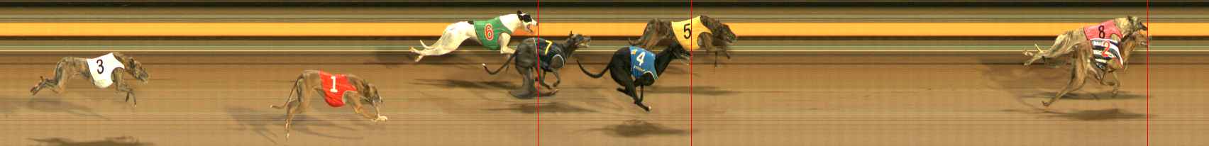 Photo finish for Ballarat Race 6
