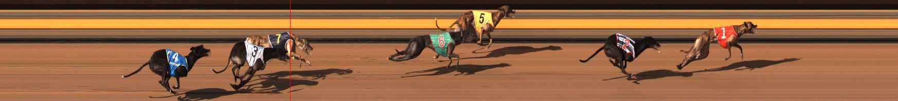 Photo finish for Ballarat Race 13