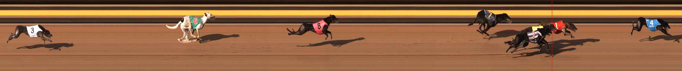 Photo finish for Ballarat Race 14