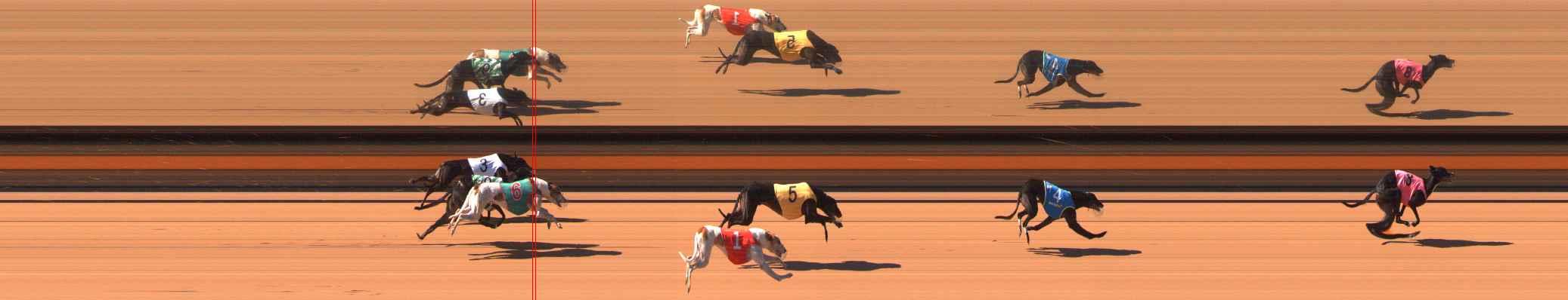 Photo finish for Ballarat Race 5