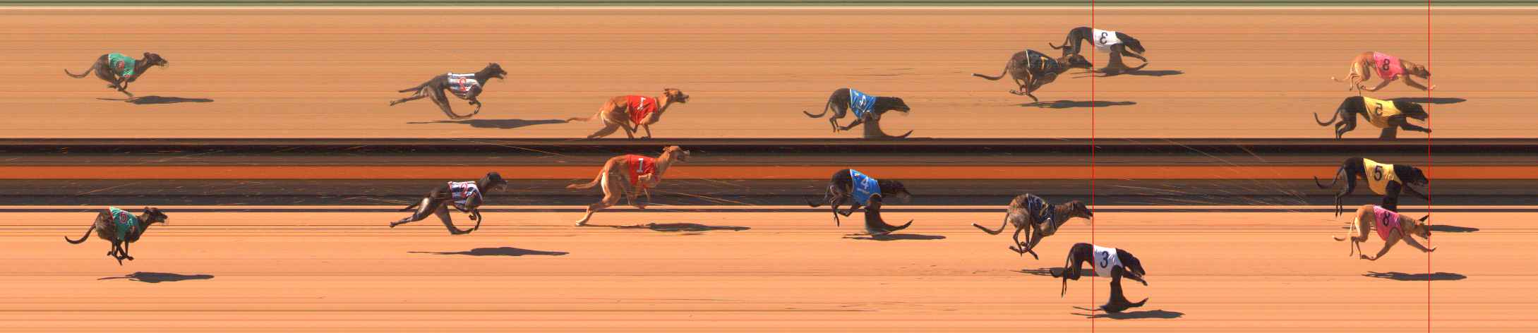 Photo finish for Ballarat Race 4