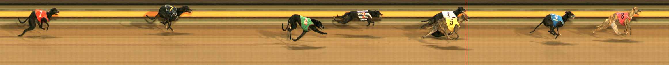 Photo finish for Ballarat Race 1