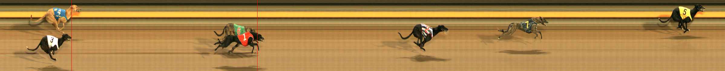 Photo finish for Ballarat Race 3