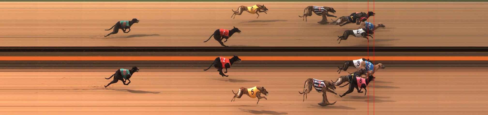 Photo finish for Ballarat Race 4