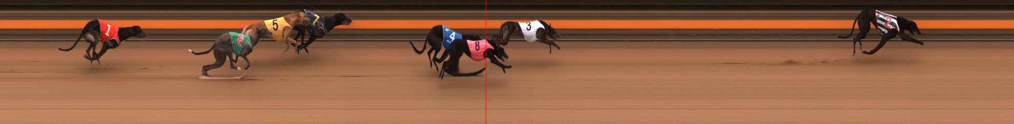 Photo finish for Ballarat Race 8