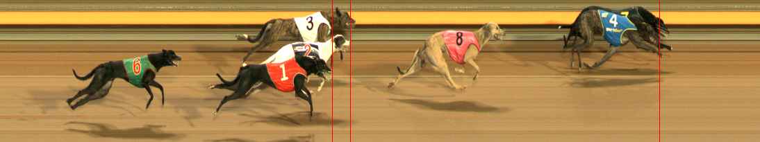 Photo finish for Ballarat Race 6