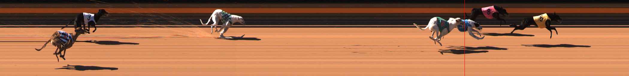 Photo finish for Ballarat Race 3