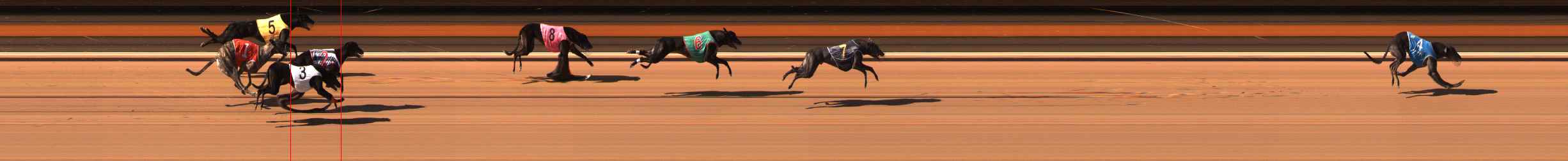 Photo finish for Ballarat Race 7